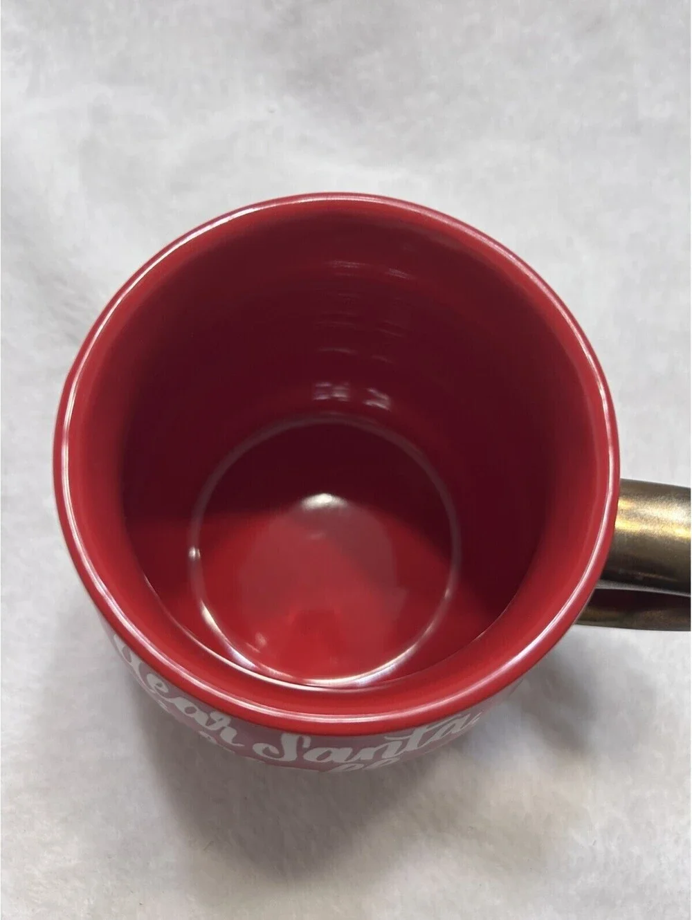 Threshold Dear Santa I Really Did Try Christmas Mug